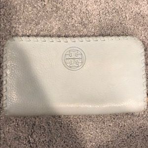 Tory Burch baby blue wallet